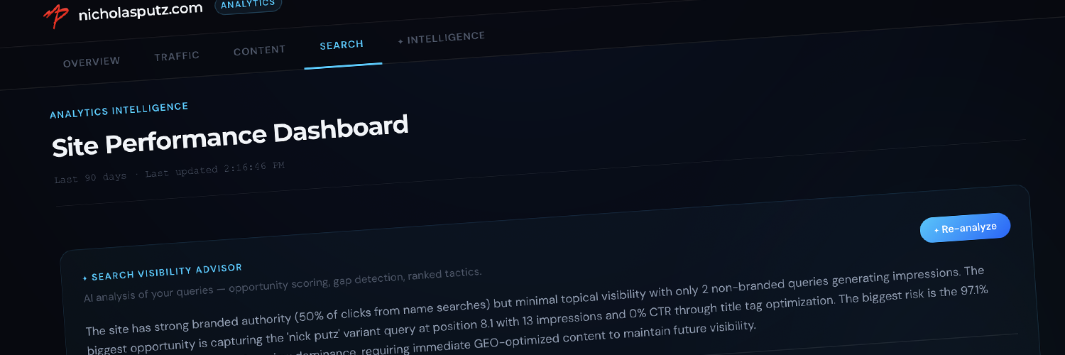 PureDigital Analytics Intelligence — AI-powered marketing dashboard